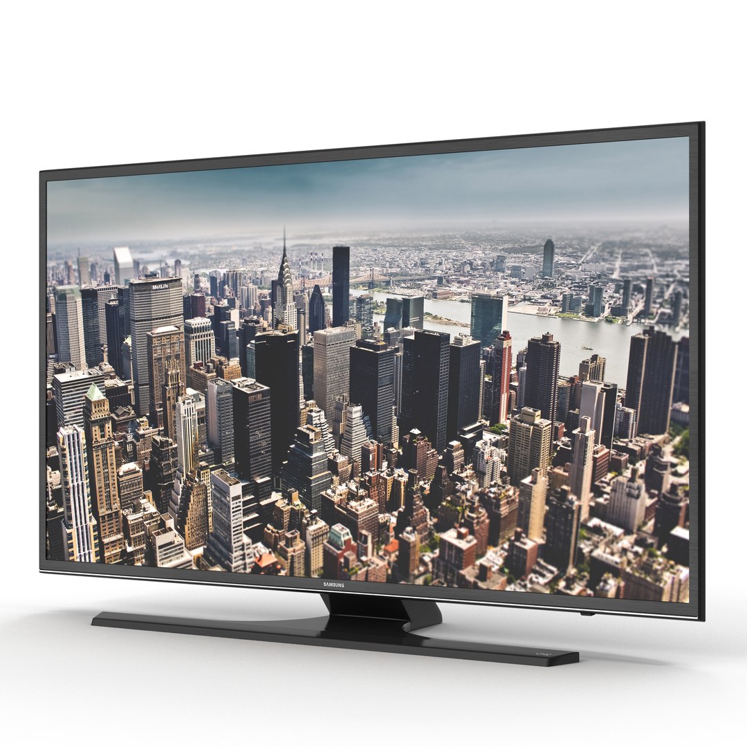 Samsung 4K UHD JU6500 Series Smart TV 75 inch 3D model preview