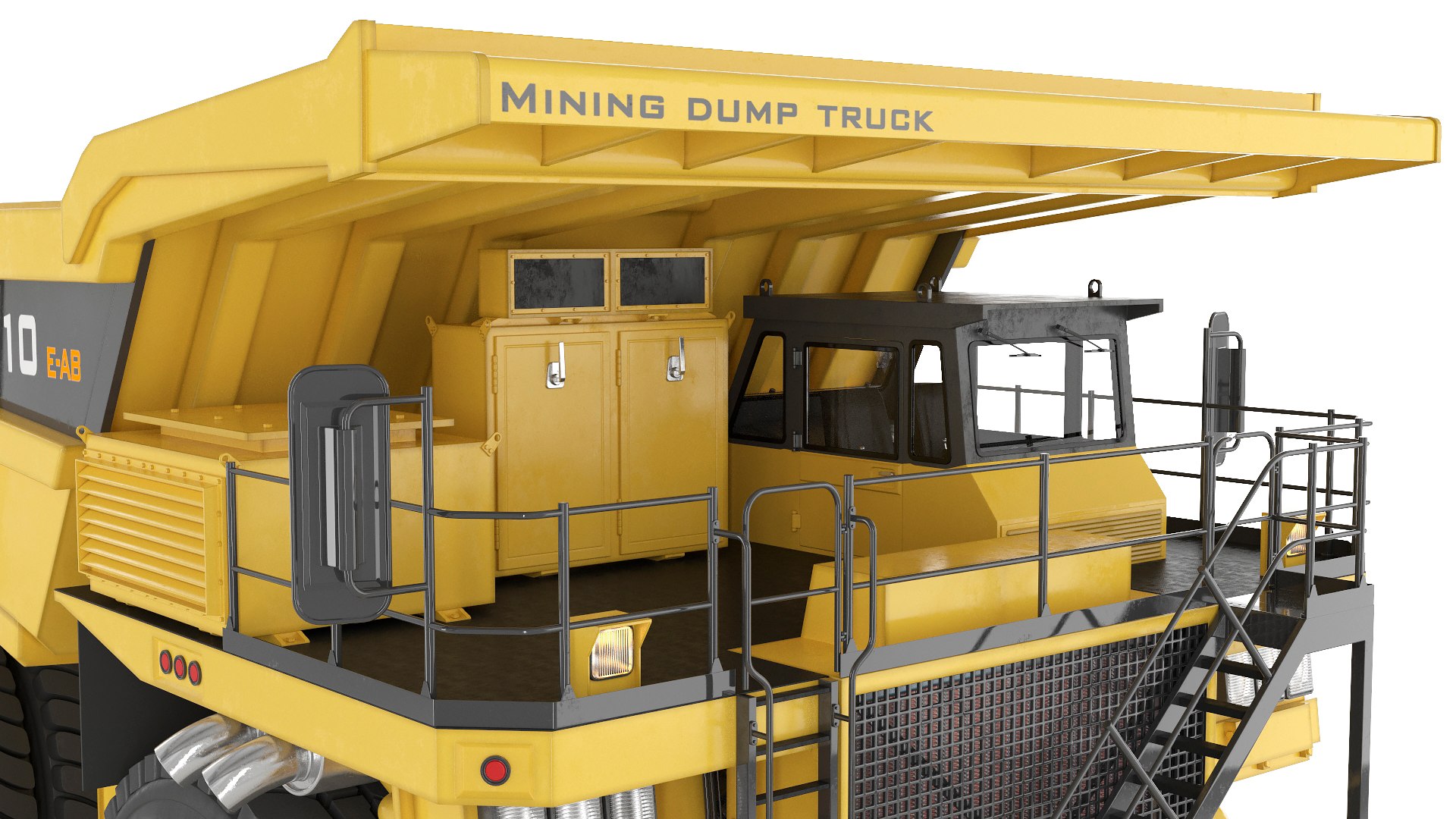3D Mining Dump Truck Model - TurboSquid 2118055
