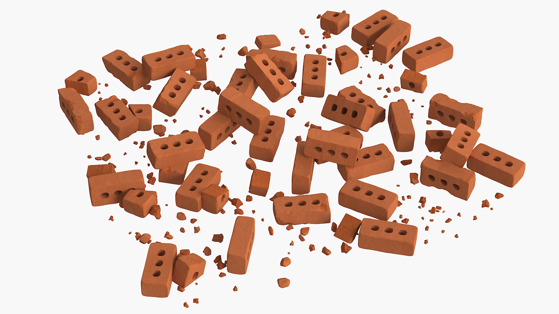 3D Model Brick Debris 1 - TurboSquid 2132055