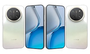 Honor X80 Pro Max White 3D model