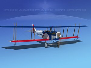 3d cockpit curtiss jenny