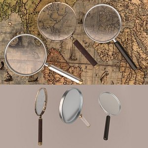 Magnifying Glass - 3D Model by CosplayItemsRock