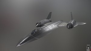sr-71 military aircraft model