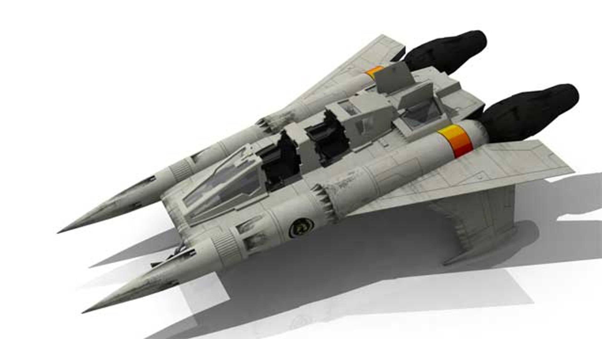 Buck Rogers Starfighter 3d Model Buck Rogers Starfighter 3d Model