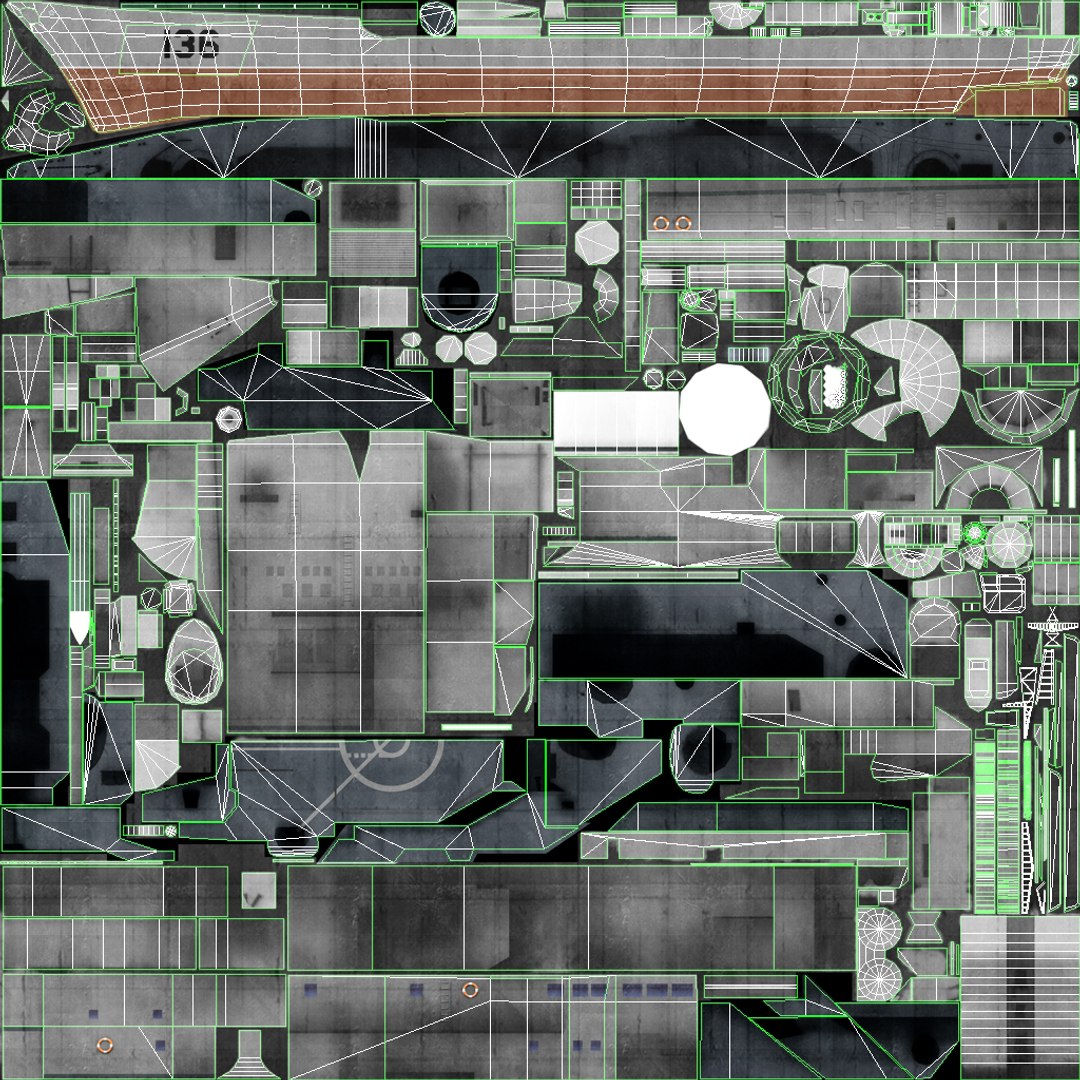 3d Chinese Hangzhou Destroyer Model