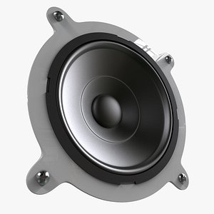 3ds realistic speaker
