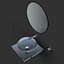 Modern Bathroom Vanity Set with Glass Sink and Mirror