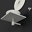 Modern Bathroom Vanity Set with Glass Sink and Mirror