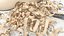 Handcrafted Wooden Clogs with Carving Tools  Beige