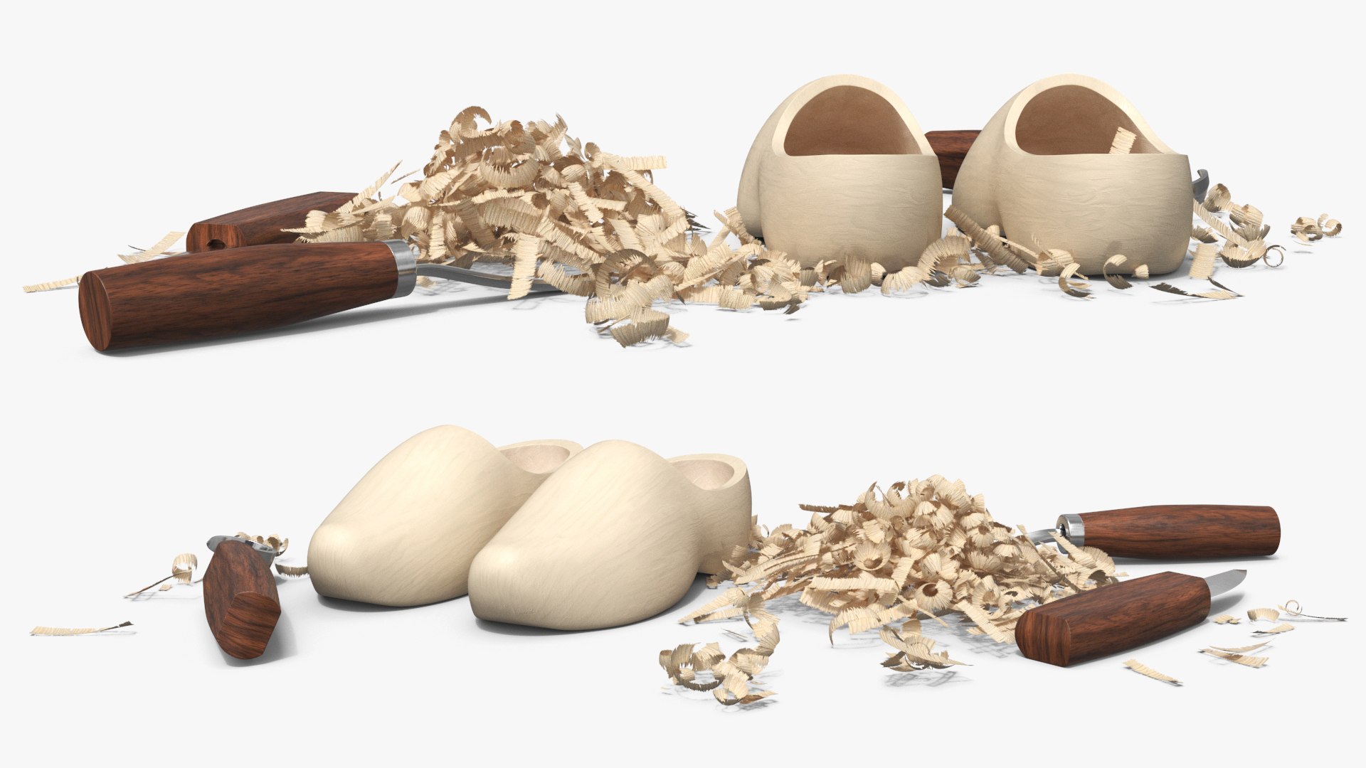 3D Handcrafted Wooden Clogs with Carving Tools  Beige model https://p.turbosquid.com/ts-thumb/dW/Sf9Qw1/LO/handcrafted_wooden_clogs_with_carving_tools_beige_004/jpg/1772750123/1920x1080/fit_q87/29fdbc076f81543e83528e5243a05b4540d56ef0/handcrafted_wooden_clogs_with_carving_tools_beige_004.jpg