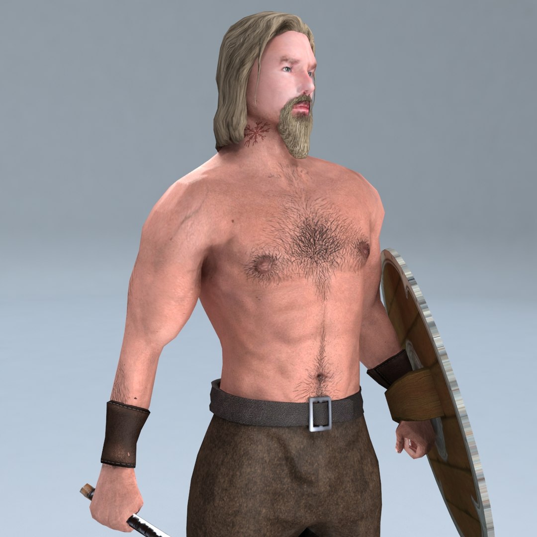 Rigged Viking Model - TurboSquid 1502214