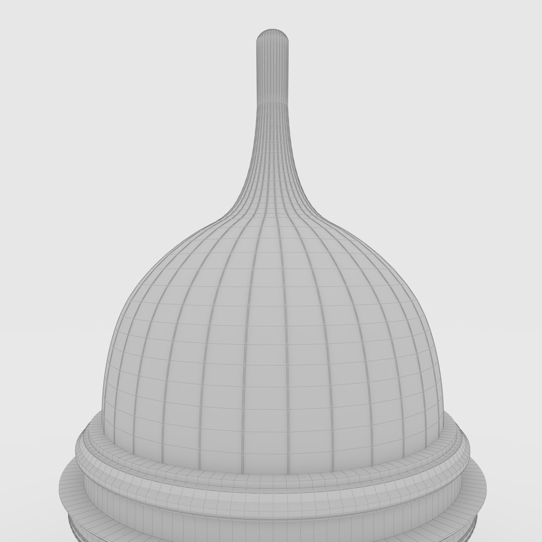Classic Dome 3 model - TurboSquid 2122576
