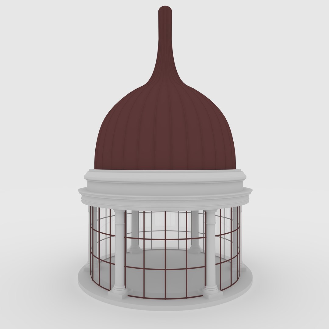 Classic Dome 3 model - TurboSquid 2122576