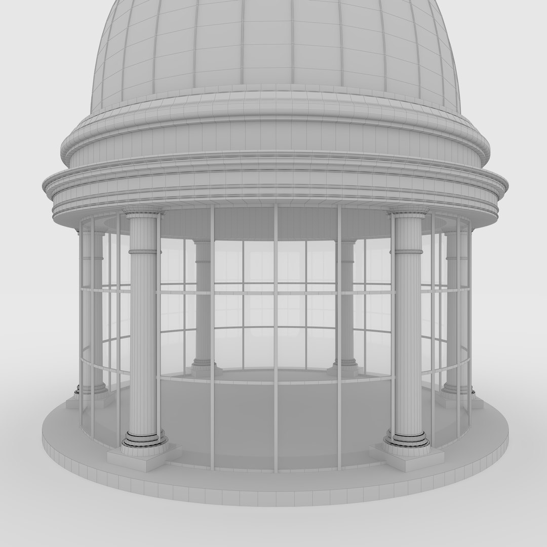 Classic Dome 3 Model - Turbosquid 2122576