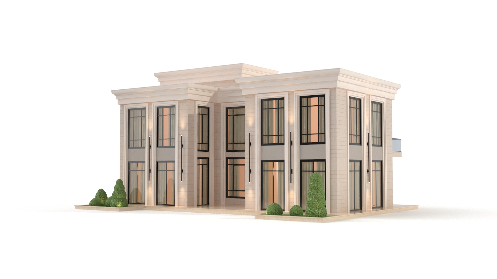 3D Classic Building 01 - TurboSquid 2250266