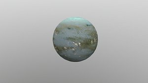 Low Poly Planet 2 3D model