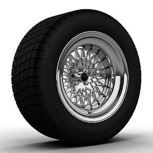 3dsmax chrome wheels