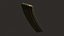 Modelo 3D listo para el juego AK-47 PBR low-poly
