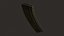 Modelo 3D listo para el juego AK-47 PBR low-poly
