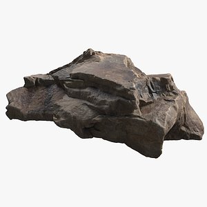 3D Essential  Scanned Rock 10 model