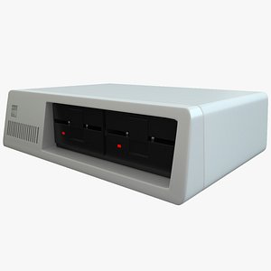 ibm pc xt computer 3d 3ds