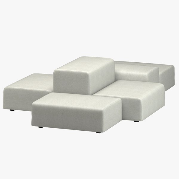 divani extrawall sofa 3D