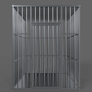 PBR Big Cage 1 3D model