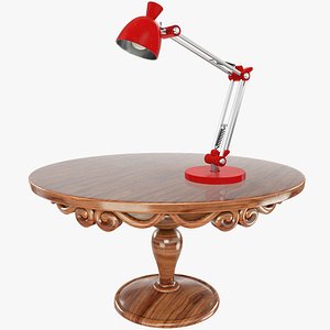 Table and Lamp Collection V1 model