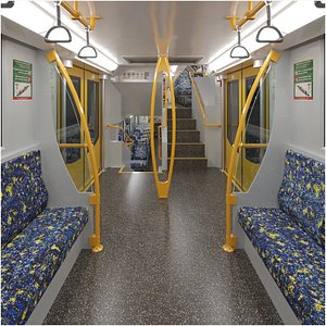 3D model Tangara Sydney Train Rigged