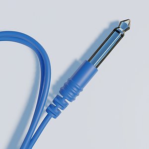 Jack mono, 6,5 mm