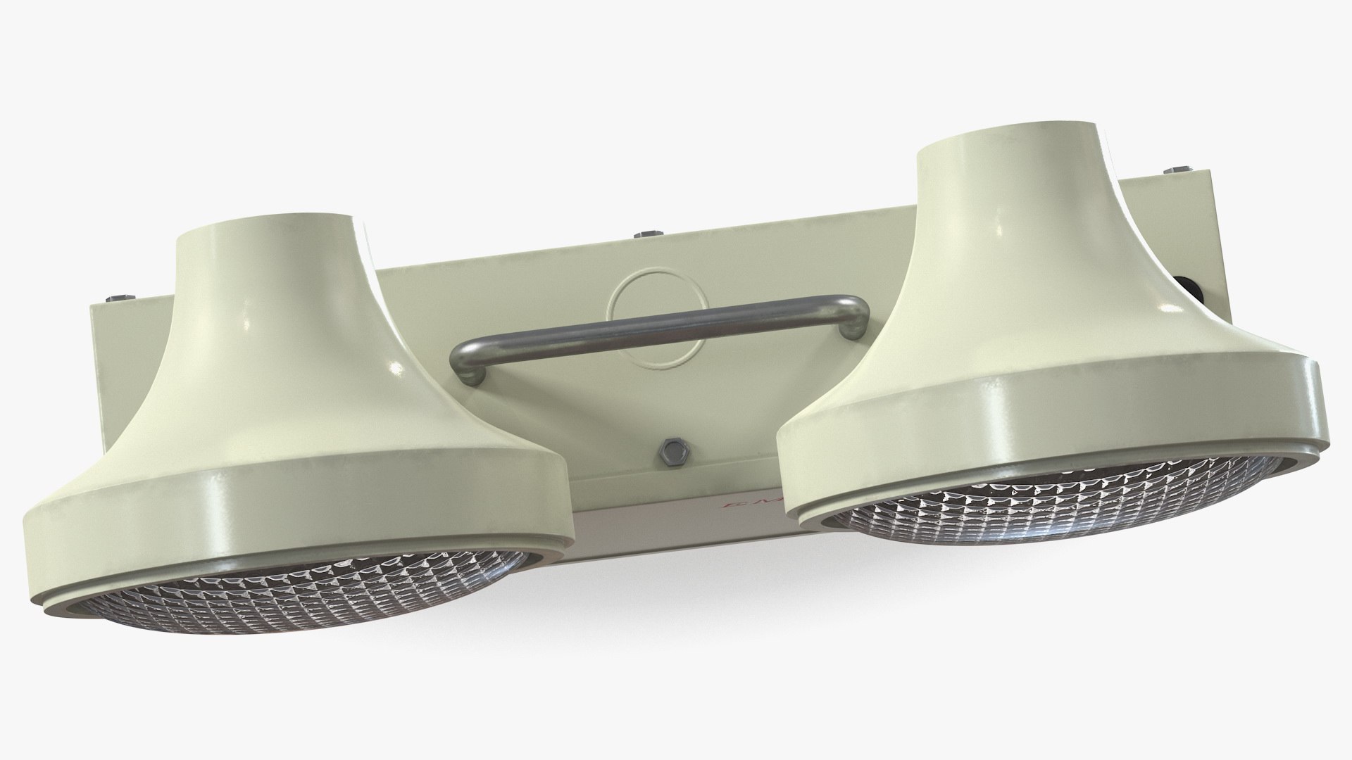 Twin Head Emergency Light 3D Model - TurboSquid 1685740