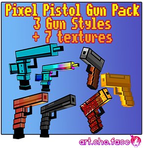 pistol pixel 3 guns 3ds