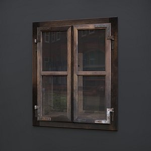 Small Wood Window model
