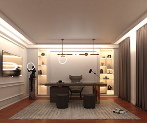 Office Interior Scene