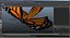 3D monarch butterfly rigged