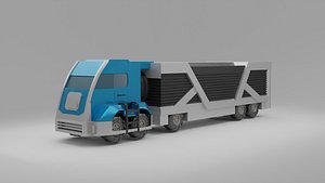 Scifi Truck 3D model