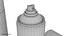 3D spray paint model
