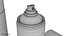 3D spray paint model