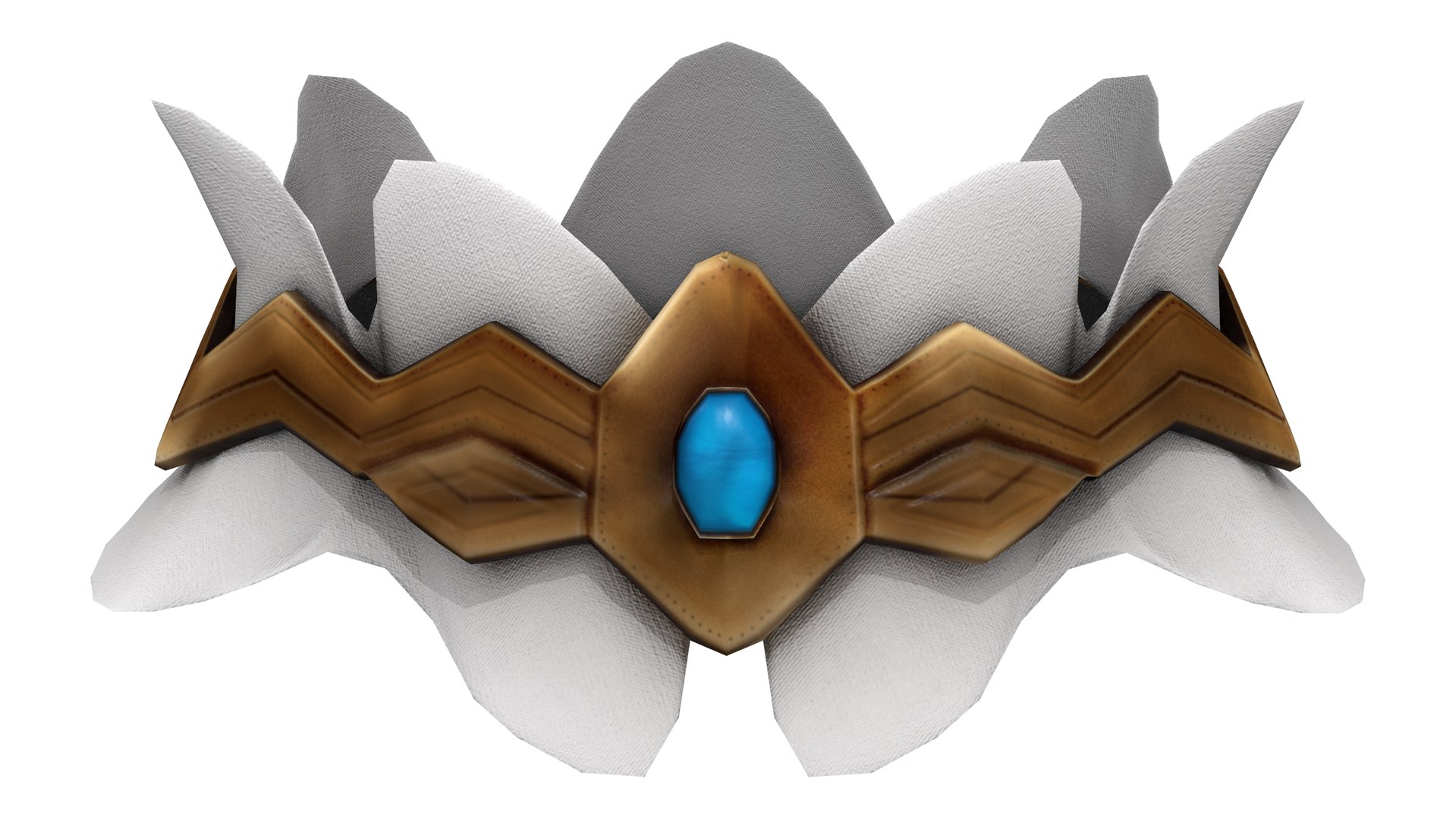 3D Fantasy Choker Necklace TurboSquid 2002588