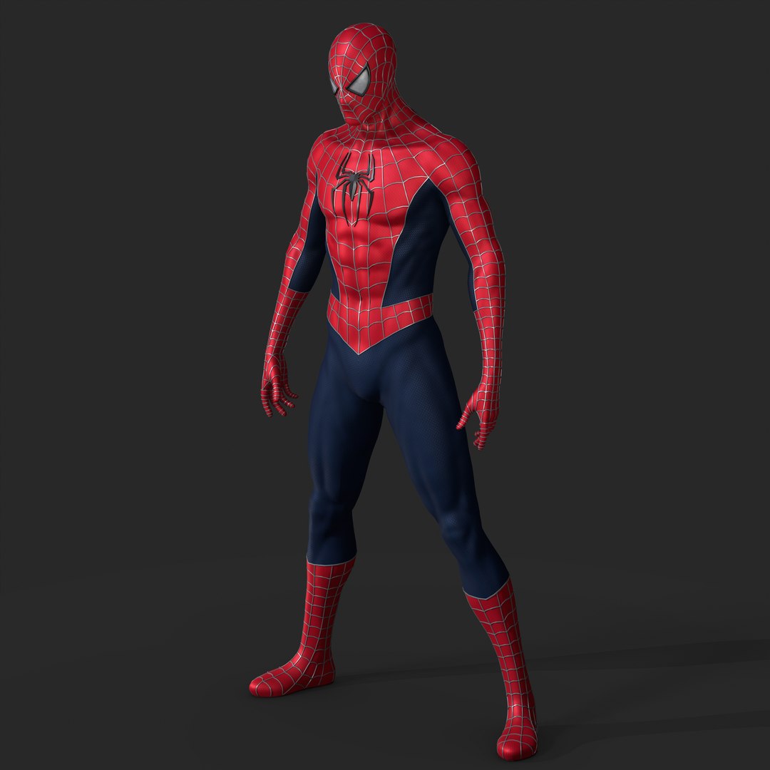 Spider-man Sam Raimi Suit Model - TurboSquid 2108046