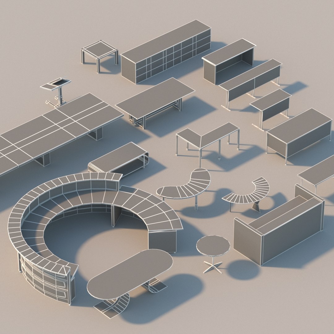 3D model tables - TurboSquid 1296142