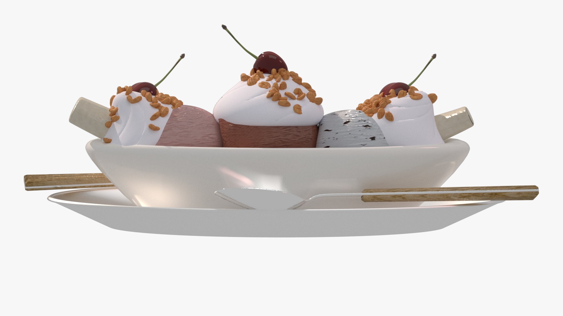 3D Banana Split Sundae https://p.turbosquid.com/ts-thumb/dX/ZB8Q20/FF/tsbananasplit_1920x1080_a3/jpg/1676354223/1920x1080/fit_q87/ee6634fc5d2b327d6863d24afeb8ea726286d33a/tsbananasplit_1920x1080_a3.jpg