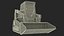 Skid Steer or Compact Track Loader with Operator 3D model