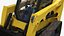 Skid Steer or Compact Track Loader with Operator 3D model