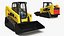 Skid Steer or Compact Track Loader with Operator 3D model