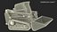 Skid Steer or Compact Track Loader with Operator 3D model