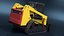 Skid Steer or Compact Track Loader with Operator 3D model
