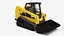 Skid Steer or Compact Track Loader with Operator 3D model