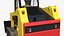 Skid Steer or Compact Track Loader with Operator 3D model