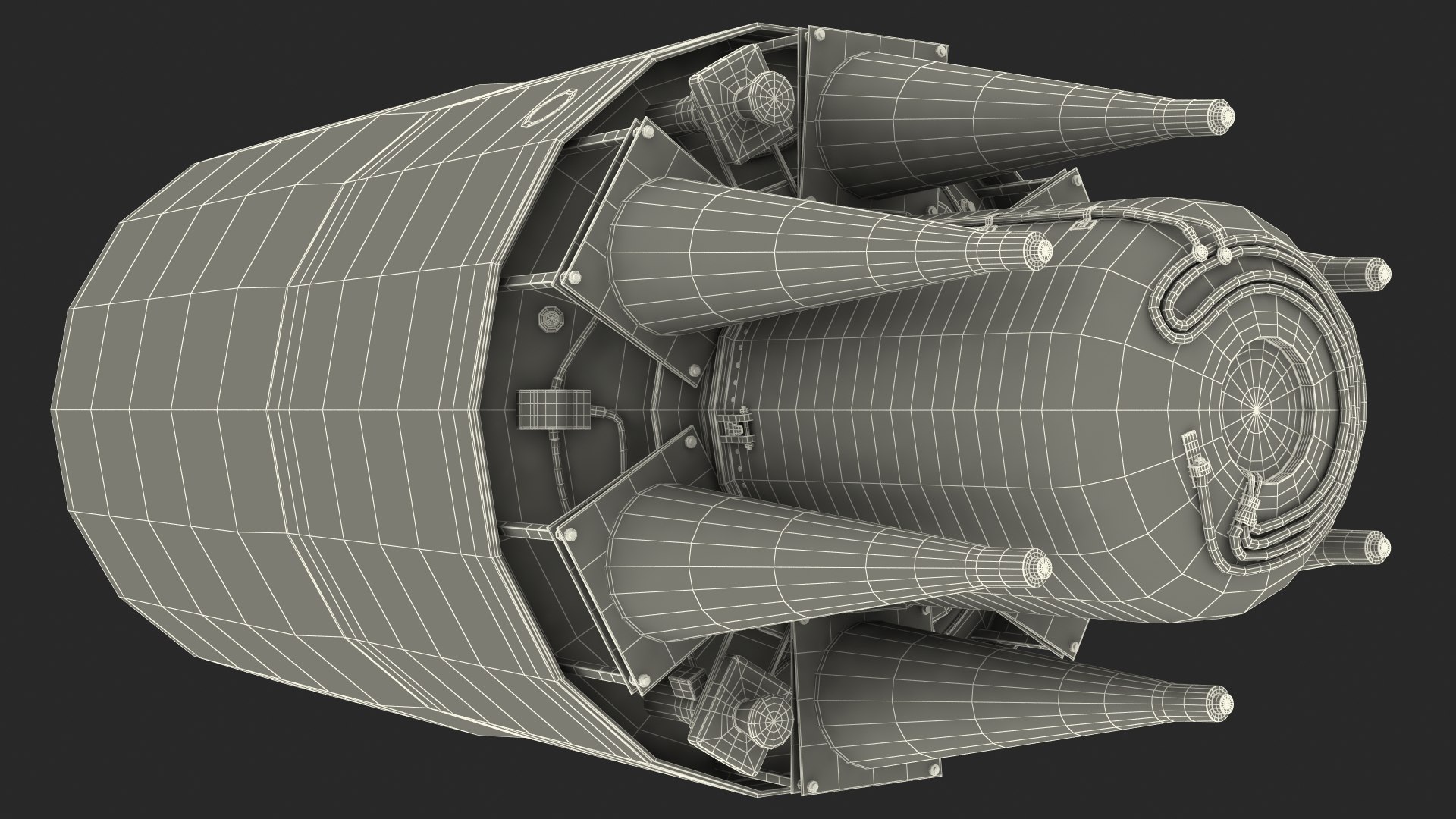 Trident ii ballistic missile model - TurboSquid 1583761